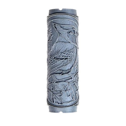 Blue Jay Clay Texture Roller 4" for Polymer Clay - color: Blue Jay Roller