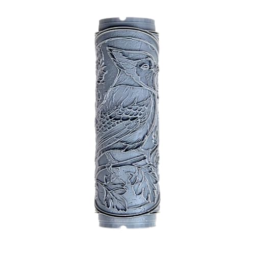 Blue Jay Clay Texture Roller 4" for Polymer Clay - color: Blue Jay Roller