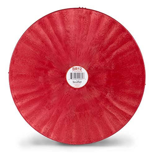 Speedball 12 Inch Round Universal Pottery Wheel Bat, Red, for Ceramics and Clay Work - color: Red, size: 12 Inch Round