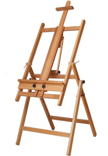 4 Less Co Large Adjustable H-Frame Art Artist Wood Studio Painting Easel, E010