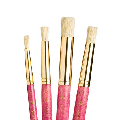Princeton RealValue Paintbrush, Pink - style: Set-9180