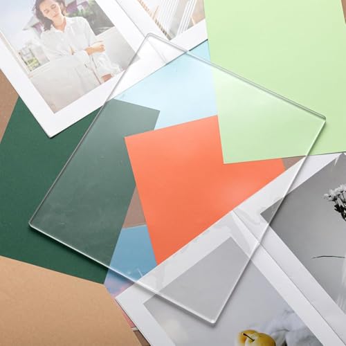 Gel Printing Plates(2-Pack), 5" X 7" Reusable Printmaking Supplies for Art for Making, Scrapbooking