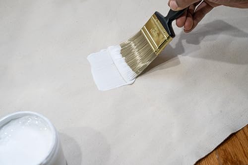 FREDRIX PRO Series Folded Unprimed Cotton Canvas, 96" x 3 yds, Beige - size: 96" x 3 yds.