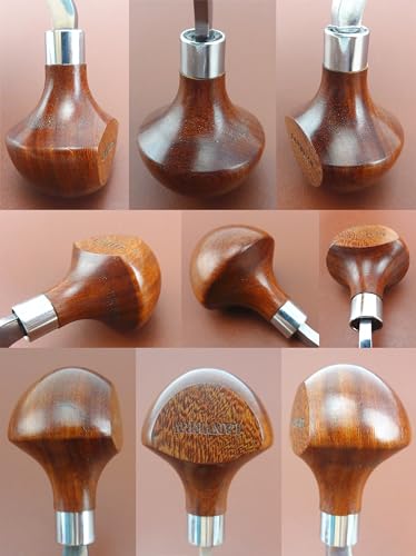 1pc D4 10-lines Printmaking Print Copperplate Woodcut Resin Board Engrave Etching Carving Palm Grip Push Out Multiple Line Gravers Scorpers Burins Knife Tools