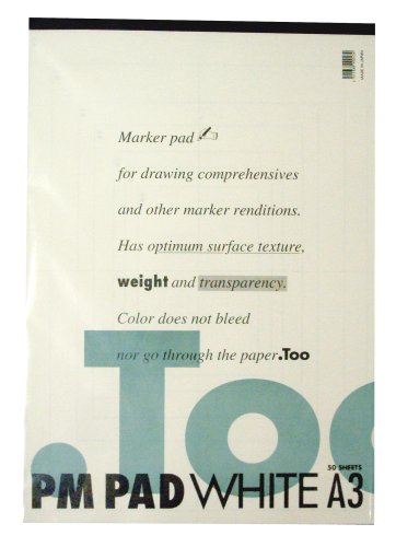 Copic Markers PMPADA3 PM Pad A3, 50 Sheets - size: A3