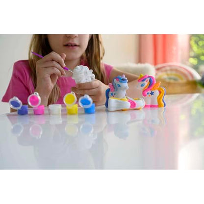 4M 3D Mould & Paint - Puppy Dogs Kit for Kids Ages 5+ - Create, Paint, and Decorate Adorable Puppy Figurines! (Glitter Unicorns) - style: 3D Glitter Unicorn