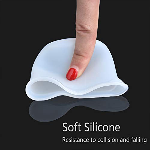 Coopay 12 Pieces 100 ml Silicone Measuring Cup DIY Resin Glue Tools Beaker for Making Handmade Craft Nonstick Silicone Mixing Cups