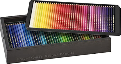 Faber-Castell Limited Edition Dark Satin Cassette, Multicoloured, Wooden Case Of 396, For Art, Craft, Drawing, Sketching, Home, School, University, Colouring