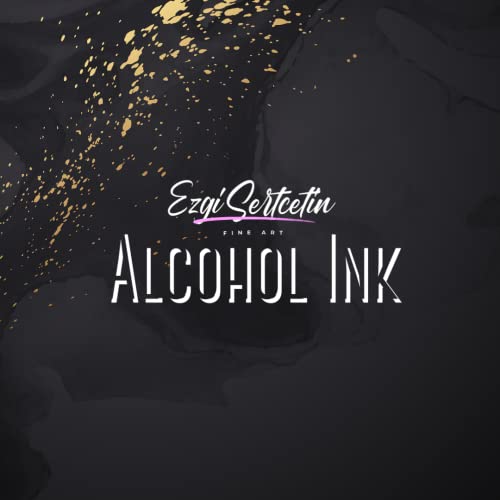 Premium Alcohol Ink|Metallic or Glitter Vibrant|High Saturated Unique Colors|4oz|for Tumblers,Coasters,Resin Dye,Alcohol Ink Paper,Yupo,Resin Petri Dish|by Ezgi Sertcetin (Glitter Luét Champagne) - color: Glitter Luét Champagne