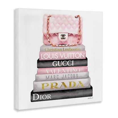 Watercolor High Fashion, 24 x 24 Inch Canvas Wall Art | Stupell Industries · By Amanda Greenwood · Ready to hang · Chic gift for fashion lovers · Made in USA - size: 24"L x 24"W