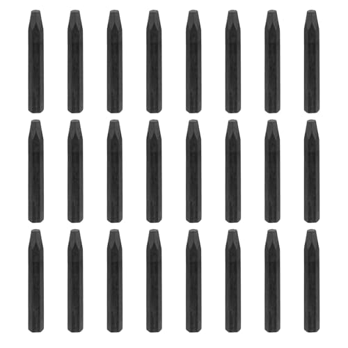 MECCANIXITY 25PCS Oil Pastels Set, Soft Oil Colored Drawing Pastels Chalk Vibrant Color for Artists Art Supplies for Beginners Teachers, Black - color: Black