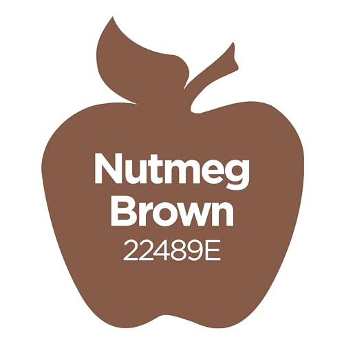 Apple Barrel Paint Acrylic, Nutmeg Brown, 16 oz (Pack of 2) - color: Nutmeg Brown, size: 16 Fl Oz (Pack of 2)