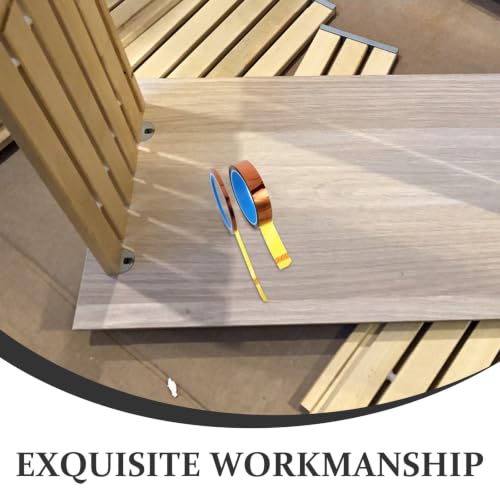 2pcs Polyimide Tape 5mm X 35m Heat Resistant Adhesive Tape Strong Self-Adhesive and No Residue for Sublimation Masking and 3D Printing Applications