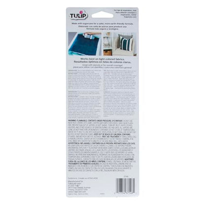 TULIP ColorShot Fabric Spray Paint for Upholstery, Permanent Spray-On Fabric Paint for Furniture, 8 oz, Black - color: Black