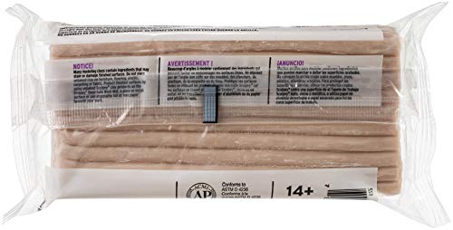 Sculpey Super Sculpturing Compound 1 lb. box, Beige - size: Standard
