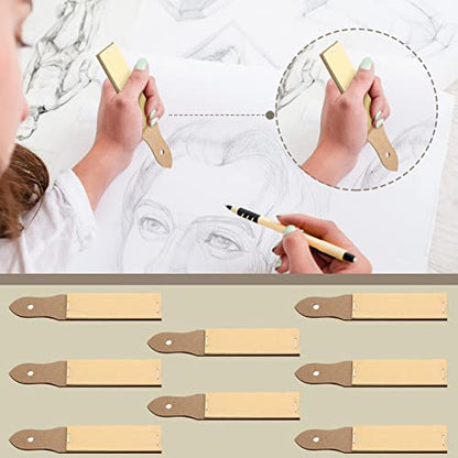 Sandpaper Sharpener Sketch Sandpaper Pencil Sharpeners for Artists Charcoal Pencil Pointer for Adults Teens Pastel Sticks Drawing Tool (20)