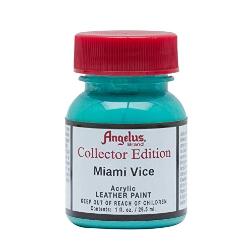 Angelus Collector Leather Paint 1 oz Miami Vice - color: Miami Vice
