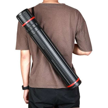 Telescoping Art Transport Tube for Document Art Drawing Artwork, Telescoping Art Painting Traveling Tube Storage Holder