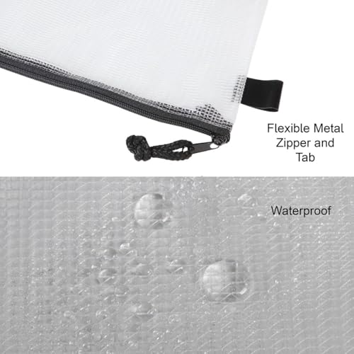 Pro Art Mesh & Vinyl Zipper Bag 23x31 - size: 23-inch x 31-inch Mesh Bag with Zipper