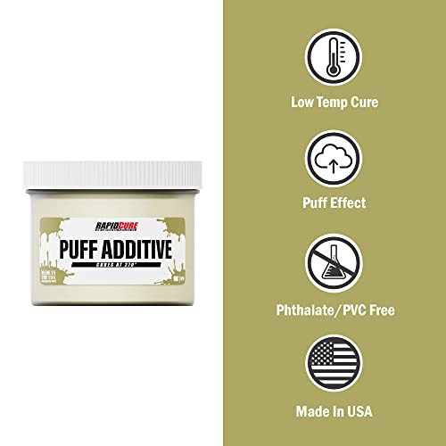 Rapid Cure® Screen Printing Ink Puff Additive (Quart - 32oz.) - Plastisol Ink for Screen Printing, Fast Curing Fabric Paint - Screen Print Direct®, USA Made - color: Puff Additive, size: 32 fl oz
