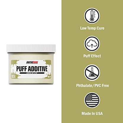 Rapid Cure® Screen Printing Ink Puff Additive (Quart - 32oz.) - Plastisol Ink for Screen Printing, Fast Curing Fabric Paint - Screen Print Direct®, USA Made - color: Puff Additive, size: 32 fl oz