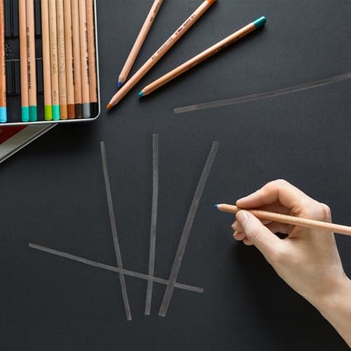 jojofuny 25Pcs Compressed Charcoal Sticks for Artists Durable Willow Drawing Pencils Smooth Surface Shading Sketching Supplies for Students and Professionals
