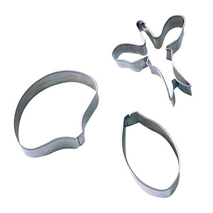 3pcs/set Butterfly Orchid Sugar Flower Cutter Set Fondant Cake Sugarcraft Decorating Tools-Small