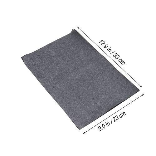 Gadpiparty Graphite Carbon Transfer Paper 25 Sheets for Tracing Drawing and Painting for Artists and Students Gray and Black