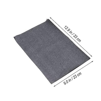 Gadpiparty Graphite Carbon Transfer Paper 25 Sheets for Tracing Drawing and Painting for Artists and Students Gray and Black