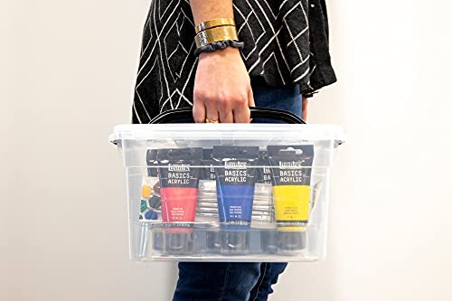 Liquitex BASICS Acrylic Paint Set, 9 x 75ml (2.4-oz), Starter Box - style: Starter Box 9 x 75ml (2.4-oz)