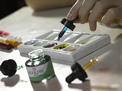 Ecoline Liquid Watercolour Bottle 30 ml Black 700 (11257001) - color: Black