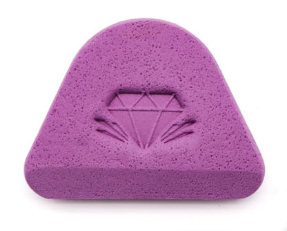 DiamondCore Tools Pottery Sponges - 3 Clay Sponge Options, Ceramics Finishing & Shaping, Pottery Wheel Throwing Tool (Medium Sponge - Purple) - color: Medium Sponge - Purple