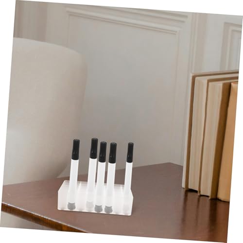 4pcs Marker Storage Rack with Design Capacity Pen Holder for Art Supplies Sleek and Scratch Resistant Organizer for Home Office and School Use
