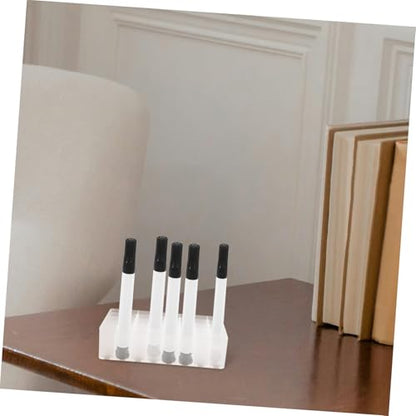 4pcs Marker Storage Rack with Design Capacity Pen Holder for Art Supplies Sleek and Scratch Resistant Organizer for Home Office and School Use