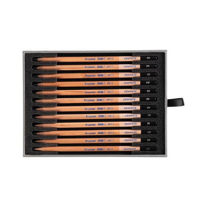 Bruynzeel Design Graphite Pencils, Box Set of 12