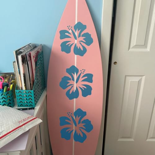 Large Flower Stencils for Walls 14inch Fence Stencil for Outdoors Floral Stencils Reusable Rose Hibiscus Daisy Sunflower Stencil for Wood Wall Furniture Fabrics DIY Decor - style: Flowers