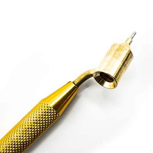 KINGART Fine Line Painting Pen 0.5mm Fine Line Brass Tips. Fluid Writer Paint Applicator Pen with Reservior, Prefect Tool for Drawing Lines, Lettering, Touching Up Paint & Scratch Repair - style: Fine Line