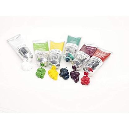 Winton Winsor & Newton Oil Colour 37ml Emerald Green Hue, Paint, 4.2 x 2.5 x 10.4 cm - color: Emerald Green Hue, size: 4.2 x 2.5 x 10.4 cm