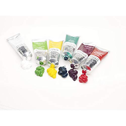 Winton Winsor & Newton Oil Colour 37ml Flake White Hue, Paint, 4.2 x 2.5 x 10.4 cm - color: Flake White Hue, size: 4.2 x 2.5 x 10.4 cm