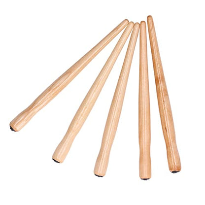 Cunyuer Dip Pen Nib Holder, 5PCS Sandalwood Professional Nib Holder for Cartoon Calligraphy Painting Writing (Wood Color)