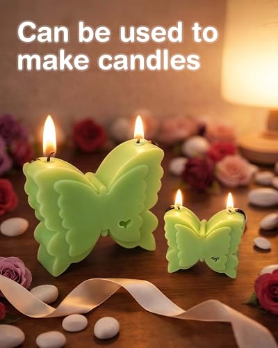 Epoxy Resin Molds for Spring Butterfly Soft Silicone Molds Set of 3 Sizes Easter Silicone Molds for Resin, Gypsum and Candle