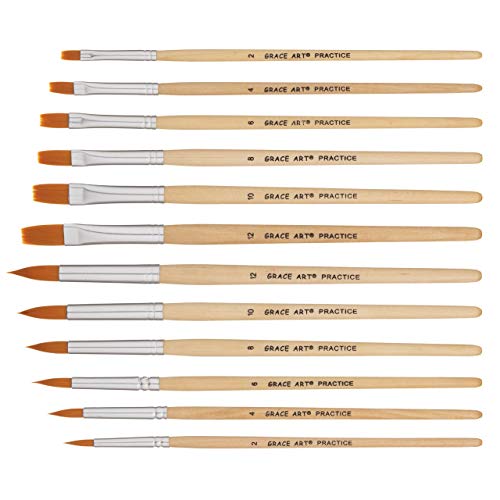Grace Art Water Color Brush Set WS12 by Grace Art