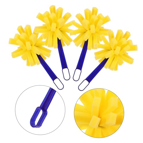 Veemoon 10pcs Paint Brushes Sponge Set – Small Textured Foam Brushes for ’s Craft Painting and Acrylic Art Supplies