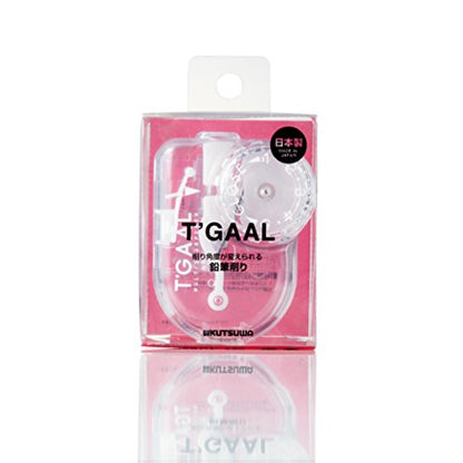 KUTSUWA Hi LiNE T'GAAL Angle Adjustable Pencil Sharpener (RS028CL) | Clear, 1 ea. - color: Clear