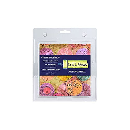 Gel Press Gel Plate 6"X6" - size: 6" x 6"
