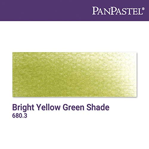 PanPastel Ultra Soft Artist Pastel, Bright Yellow Green Shade - color: Bright Yellow Green Shade, size: 1 Count (Pack of 1)