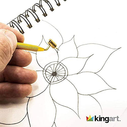 KINGART Fine Line Painting Pen Set of 2 Sizes - style: Fine and Extra Fine
