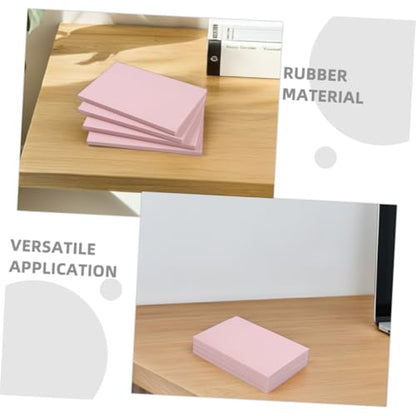SEWACC 4pcs Linoleum Block Carving Blocks for Printmaking DIY Supplies High Precision Rubber Carving Tools Extended Life