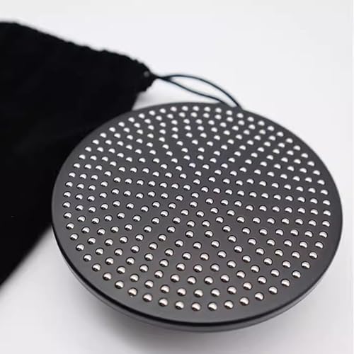 Block Printing Baren, Hand Printmaking Tools, with Stainless Steel Ball - Even Pressure, for Linocut, Crafting, Scrapbooking - 10cm/4 Inches - size: 8.5cm