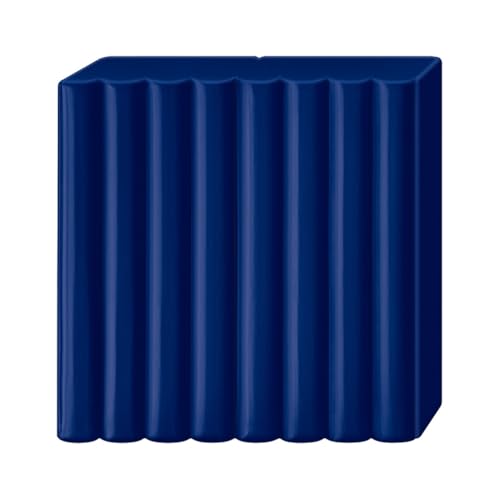 STAEDTLER Polymer Modelling Clay - FIMO Professional - Oven Bake Clay - Navy Blue, 57g - 1 Block, 8040-34 - color: Navy Blue